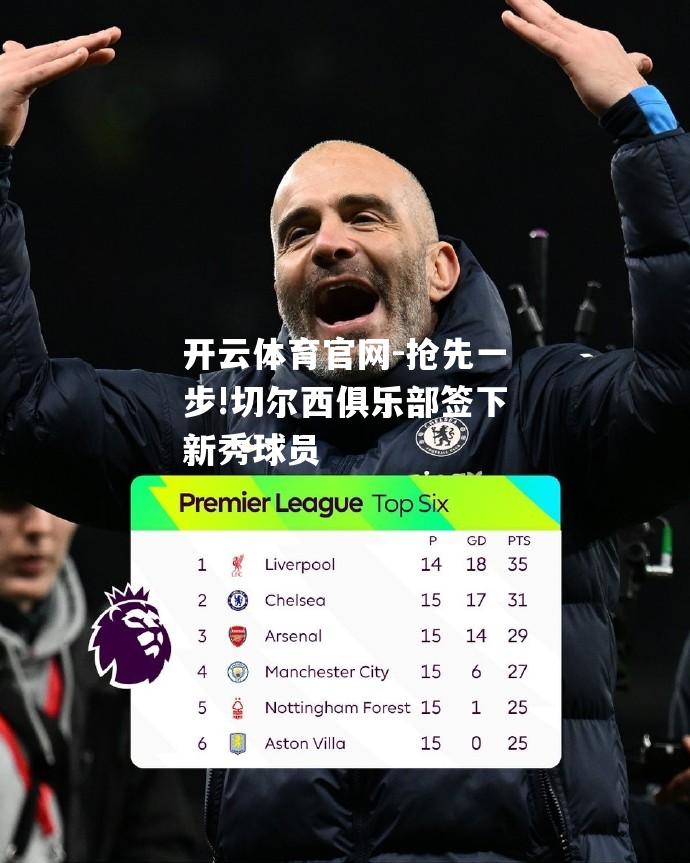 抢先一步!切尔西俱乐部签下新秀球员